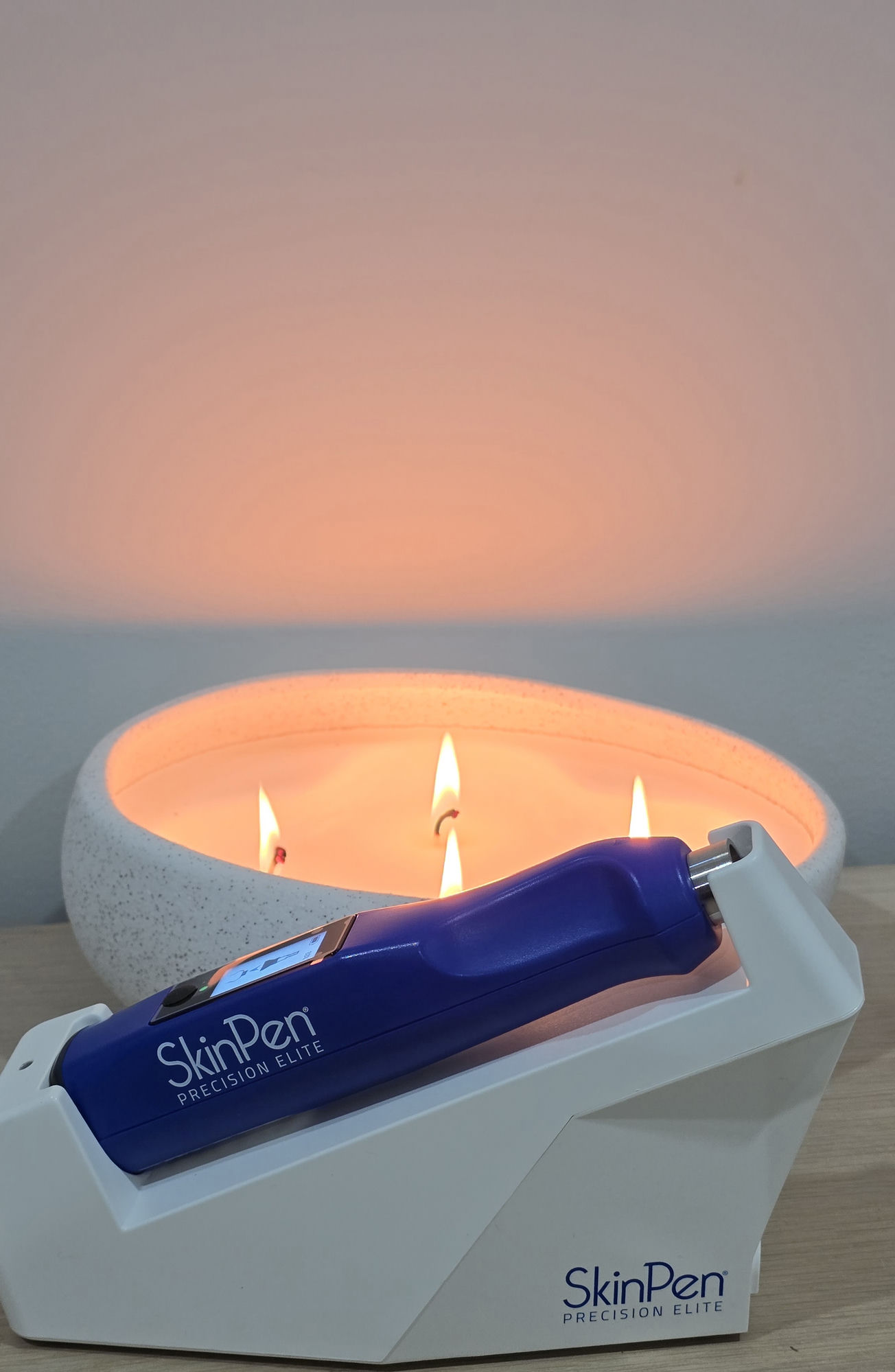 The SkinPen Precision Elite microneedling device used at Omni Skin Clinic, Brabham